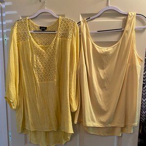 Alyx 2-PC Woman's Shirt  Size 3X